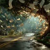 Wachstum durch Entschlossenheit und Zitate